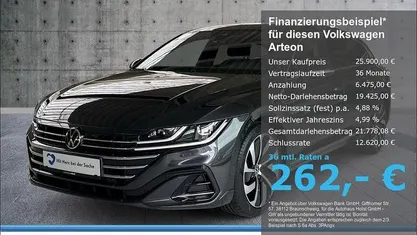 Grau Gebraucht 2022 VW Arteon R-line Limousine | 25.900 € (Fairer Preis)