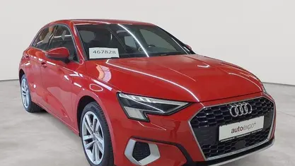 Usata Audi A3 Advanced 150 CV (110 kW) 2022 Rosso Berlina