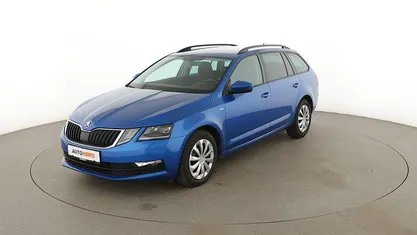 Brugt Skoda Octavia Soleil 150 HK (110 kW) 2020 Blå Stationcar