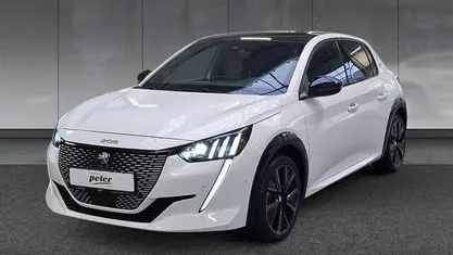 Met. perlmutt weiß Gebraucht 2023 Peugeot e-208 GTi Kleinwagen | 20.440 € (Fairer Preis)