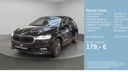 Schwarz Gebraucht 2025 Skoda Fabia Tour Limousine | 20.280 € (Fairer Preis)