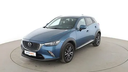 Gebraucht Mazda CX-3 Sports-Line 120 PS (88 kW) 2018 Blau SUV