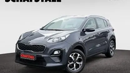 Schwarz ((h8g) dark penta metal m) Gebraucht 2019 Kia Sportage Vision SUV | 15.749 € (Fairer Preis)