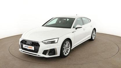 Używany Audi A5 Sportback S-Line 265 KM (194 kW) 2020 Biały Hatchback