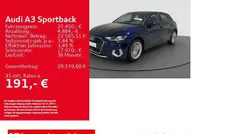 Gebraucht 2024 Audi A3 Sportback Advanced Limousine | 27.450 € (Superpreis)