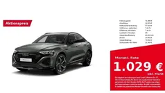 Grau Gebraucht 2024 Audi Q8 e-tron S-Line SUV | 71.880 € (Fairer Preis)