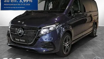 Second-hand Mercedes V300 Avantgarde 237 CP (174 kW) 2024 Albastru Monovolum