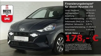 Grau Gebraucht 2025 Hyundai i10 Trend Kleinwagen | 14.924 € (Fairer Preis)