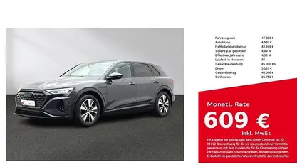 Gebraucht Audi Q8 e-tron 300 kW (408 PS) 2023 Grau SUV