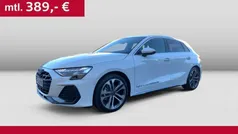 Gletscherweiß metallic Gebraucht 2025 Audi A3 Sportback S-Line Limousine | 42.691 € (Fairer Preis)