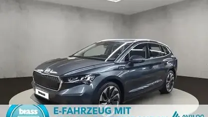 Quarzgrau metallic Gebraucht 2021 Skoda Enyaq iV SUV | 27.950 € (Fairer Preis)