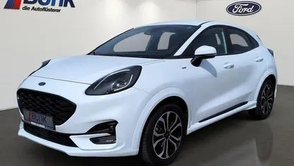 Gebraucht Ford Puma ST-Line 125 PS (91 kW) 2022 Frost weiss SUV