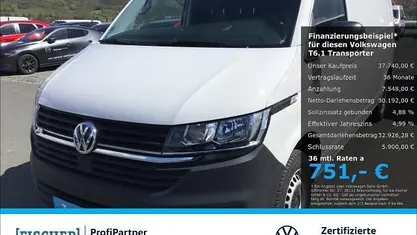 Usata VW Transporter 110 kW (150 CV) 2020 Bianco Furgone