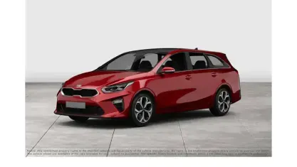 Gebraucht Kia Ceed Sportswagon Vision 140 PS (102 kW) 2020 Rot Kombi