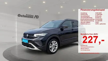 Gebraucht VW T-Cross Goal 116 PS (85 kW) 2025 Deep black perleffekt SUV