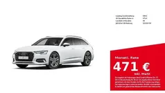Weiß Gebraucht 2024 Audi A6 Advanced Kombi | 51.890 €