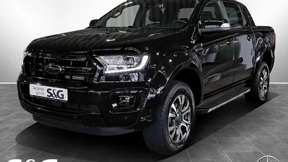 Gebraucht Ford Ranger Wildtrack 212 PS (155 kW) 2022 Obsidianschwarz metallic Abholung