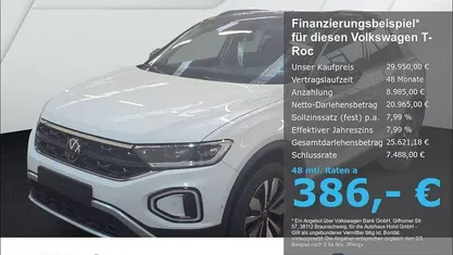 Gebraucht 2025 VW T-Roc Goal SUV | 29.950 € (Fairer Preis)