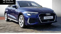 Blau Gebraucht 2024 Audi A3 Sportback S-Line Limousine | 35.500 € (Superpreis)