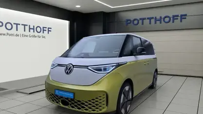 Gebraucht VW ID. Buzz Pro 150 kW (204 PS) 2022 Candyweiß/limonengelb metallic Van / Kleinbus