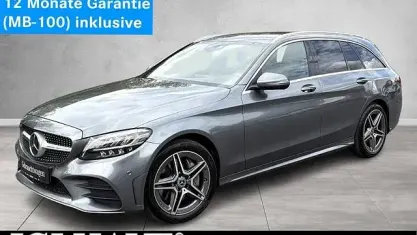 Begagnad Mercedes C300 AMG line 245 HK (180 kW) 2020 Grå Sedan