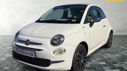 Weiß Gebraucht 2023 Fiat 500C Dolcevita Cabrio | 15.990 € (Fairer Preis)