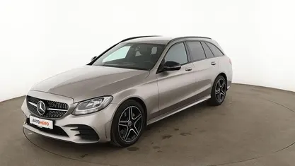 Gebraucht Mercedes C180 AMG line 156 PS (114 kW) 2018 Grau Kombi