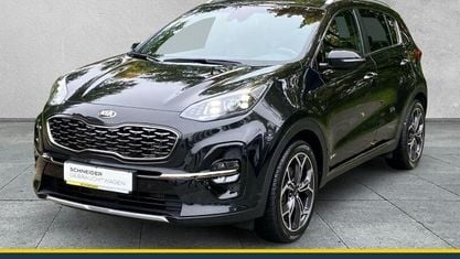 Używany Kia Sportage GT-Line 185 KM (136 kW) 2019 Czarny SUV