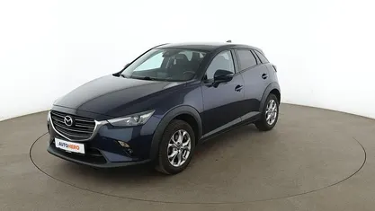 Gebraucht Mazda CX-3 Exclusive-Line 121 PS (88 kW) 2019 Blau SUV