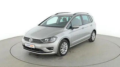 Gebraucht VW Golf Sportsvan LOUNGE 110 PS (80 kW) 2015 Silber Van / Kleinbus