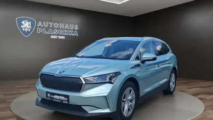 Gebraucht Skoda Enyaq iV Loft 150 kW (204 PS) 2023 Arctic silber SUV
