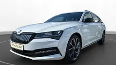 Moon weiss Gebraucht 2020 Skoda Superb SportLine Kombi | 23.779 € (Superpreis)