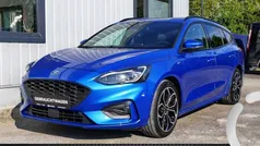Blau Gebraucht 2020 Ford Focus ST-Line Kombi | 19.880 € (Fairer Preis)