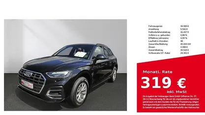 Mythosschwarz metallic Gebraucht 2022 Audi Q5 Ambiente SUV | 36.980 € (Superpreis)