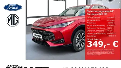 Neu MG HS Luxury 224 PS (164 kW) 2026 Rot SUV