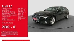 Mythosschwarz metallic Gebraucht 2022 Audi A6 Ambiente Kombi | 28.750 € (Guter Preis)