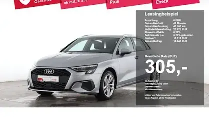 Gebraucht Audi A3 Business 116 PS (85 kW) 2024 Florettsilber Limousine