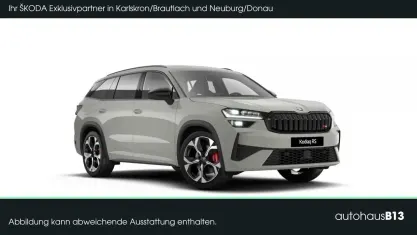 Neu Skoda Kodiaq RS 265 PS (194 kW) 2026 Stahlgrau SUV