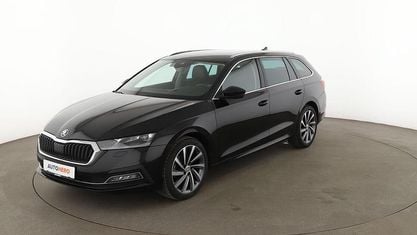 Brugt Skoda Octavia First Edition 150 HK (110 kW) 2020 Sort Stationcar