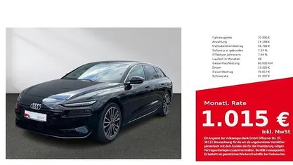 Gebraucht Audi A6 e-tron Performance 280 kW (381 PS) 2025 Mythosschwarz Kombi