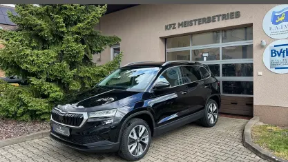 Neu Skoda Karoq Selection 150 PS (110 kW) 2026 5x graphite grau metallic SUV