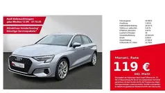 Florettsilber Gebraucht 2024 Audi A3 Ambiente Limousine | 32.480 € (Fairer Preis)