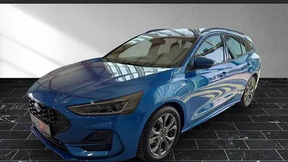 Dynamicblau (metallic) Gebraucht 2023 Ford Focus ST-Line Kombi | 23.880 € (Fairer Preis)