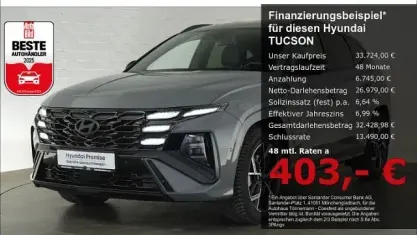 Gebraucht Hyundai Tucson N Line 215 PS (158 kW) 2025 Grau SUV
