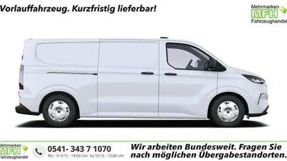 Frozen white Neu 2025 Ford Transit Custom Trend Van / Kleinbus | 40.151 € (Superpreis)