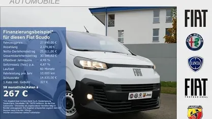 Gebraucht Fiat Scudo Comfort 144 PS (105 kW) 2025 Gelato weiß Van