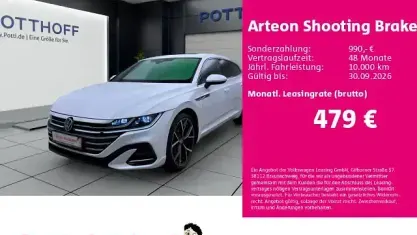 Gebraucht VW Arteon R-line 193 PS (141 kW) 2024 Weiss Kombi