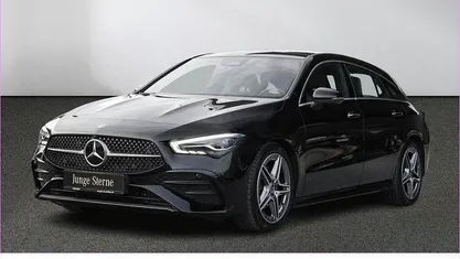 Gebraucht Mercedes CLA180 Shooting Brake AMG 136 PS (100 kW) 2024 Unilack nachtschwarz Kombi