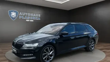 Gebraucht Skoda Superb SportLine 200 PS (147 kW) 2023 Schwarzmagic perleffekt Kombi