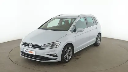 Gebraucht VW Golf Sportsvan Highline 150 PS (110 kW) 2018 Weiß Van / Kleinbus